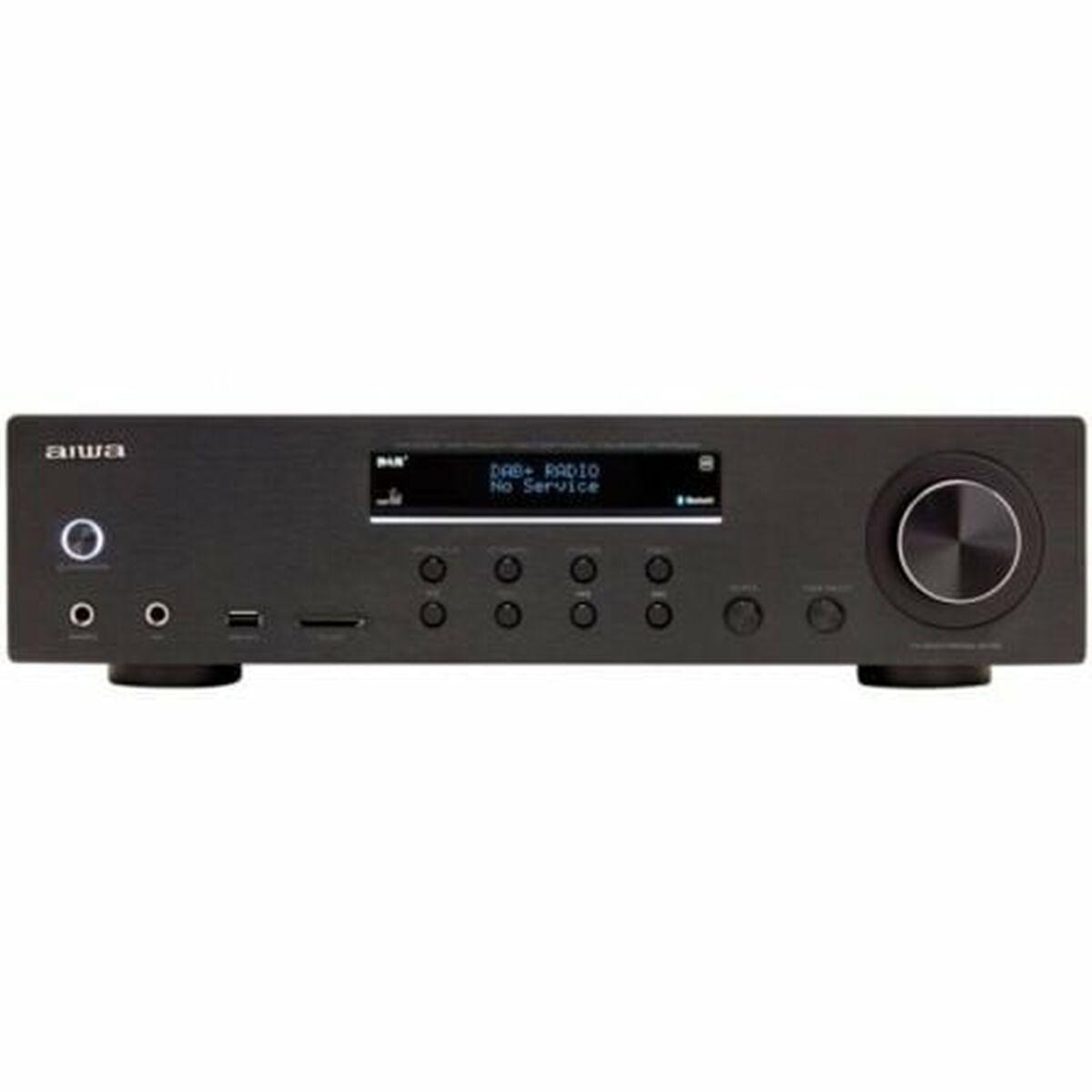 Aiwa Amr200dab Bk Mini Hi-fi Anlæg Sort Bluetooth Og Usb