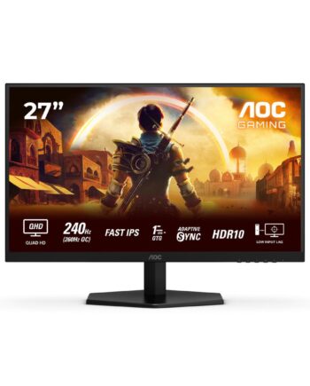Aoc Q27g42ze 27 Quot  Qhd Gaming Skærm 240 Hz Fast Ips