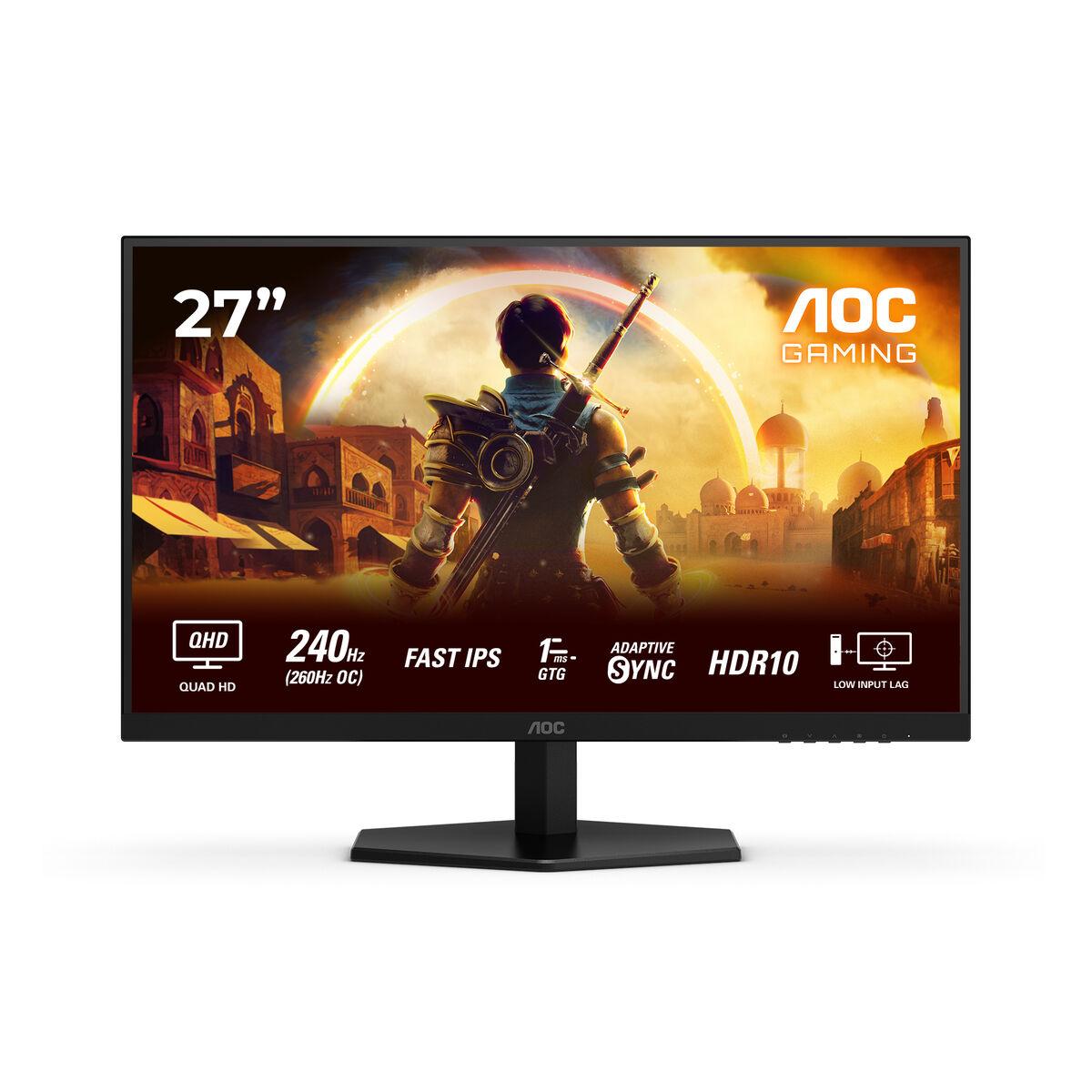 Aoc Q27g42ze 27 Quot Qhd Gaming Skærm 240 Hz Fast Ips