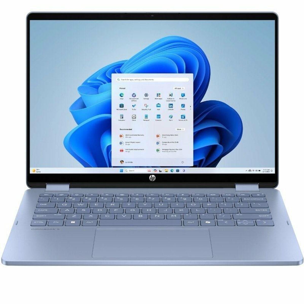 Bærbar Computer Hp Omnibook Flip 14 I5 16gb 512gb Blå