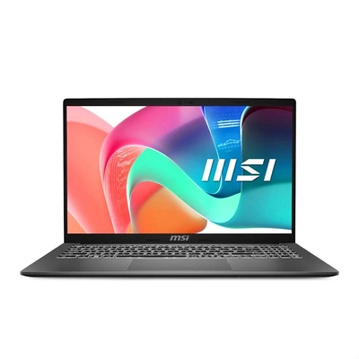 Bærbar Computer Msi Modern 15 15 Quot Fhd I5-120u 16 Gb 512 Gb Ssd
