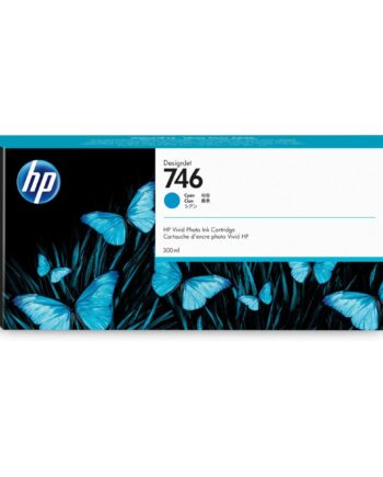 Blækpatron Hp Designjet 746 Cyan 300 Ml