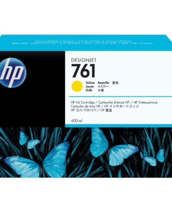 Blækpatron Hp Designjet 761 Gul Original  400 Ml