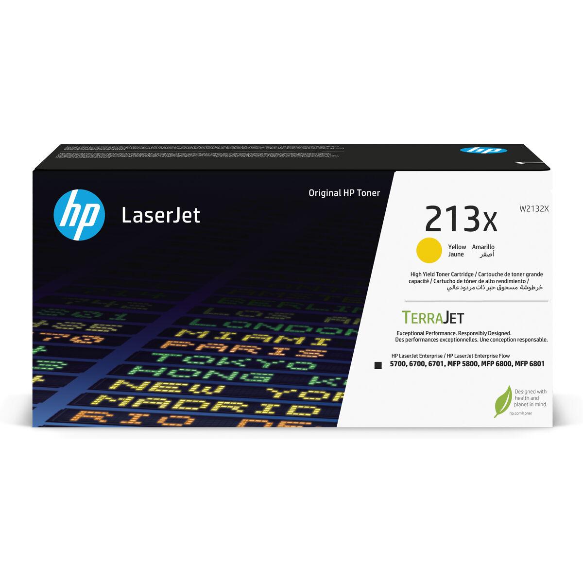 Blækpatron Hp Laserjet 213x Gul Original Toner