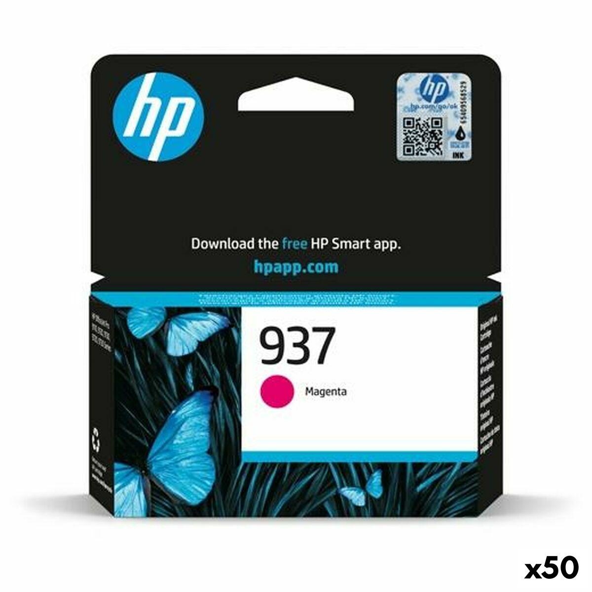 Blækpatron Hp 937 Magenta Original 50 Stk