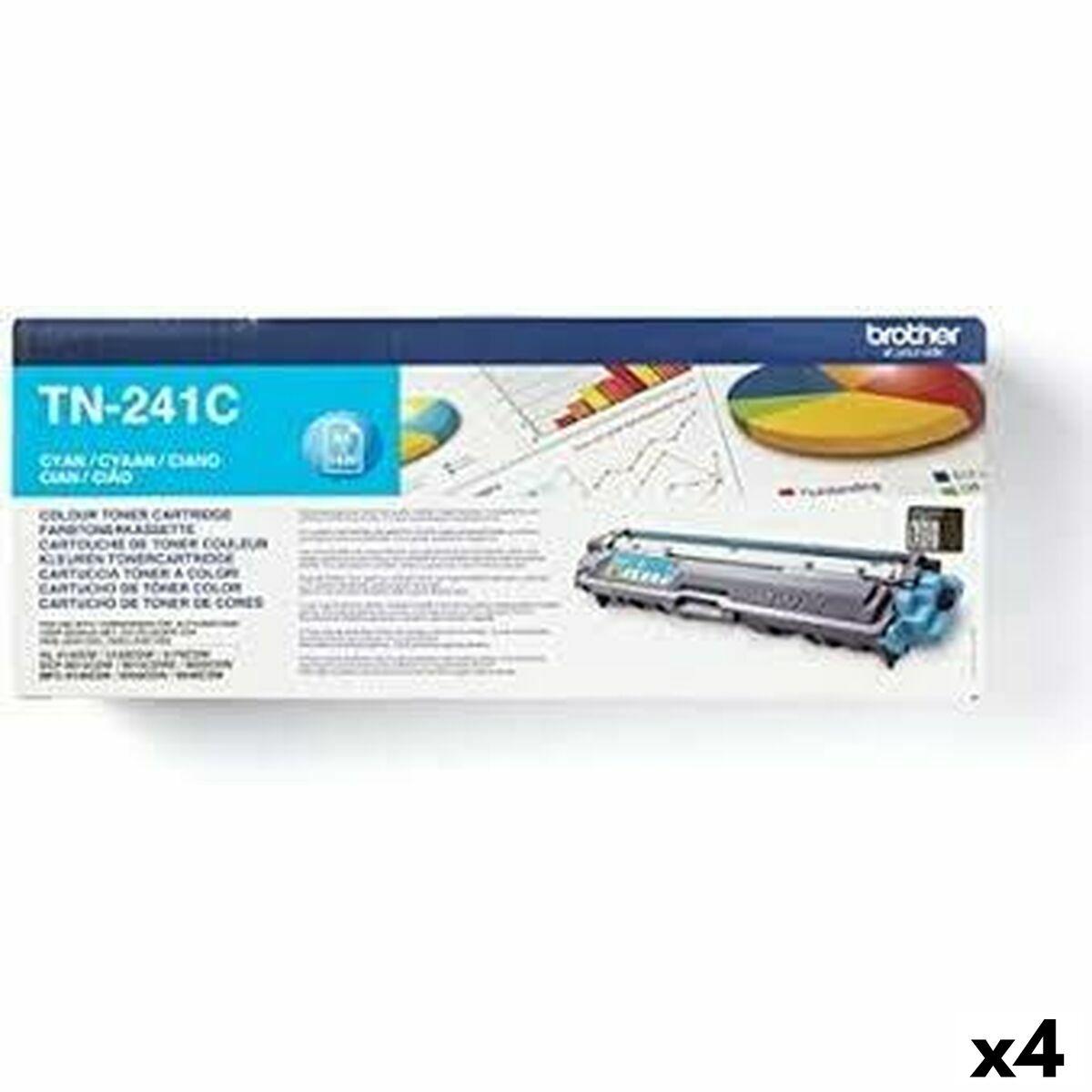 Brother Tn-241c Cyan Toner Hl3140cw Hl3150cdw Dcp9020cdw -pak