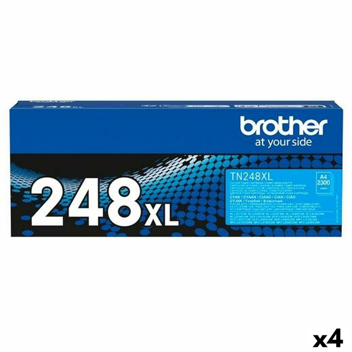 Brother Tn248 Toner Cyan -pak