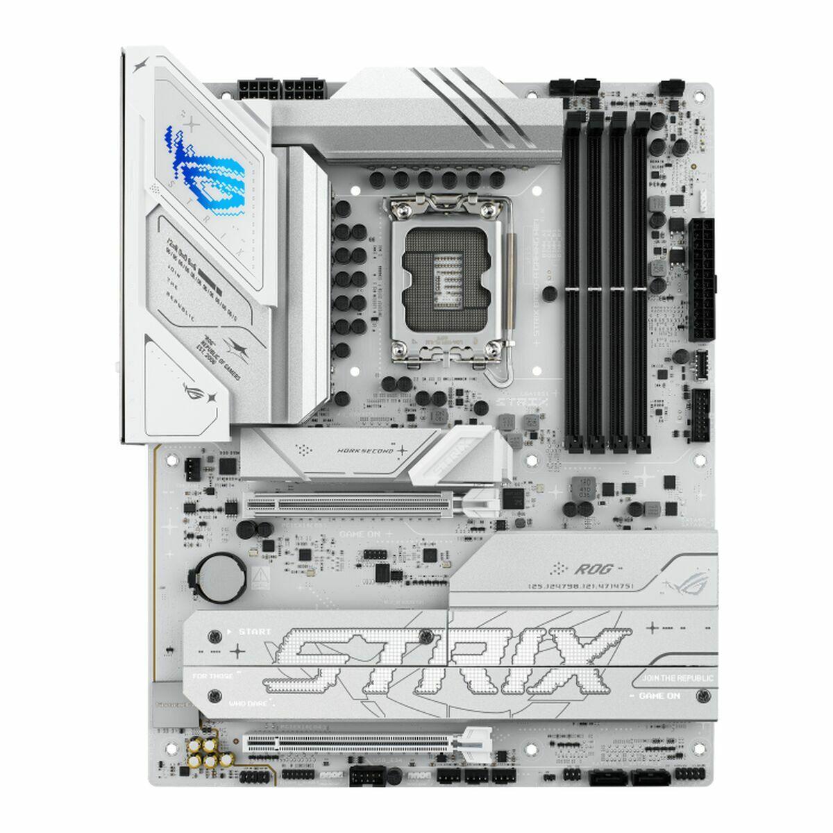 Bundkort Asus Rog Strix B860- Gaming Wifi Lga 1851 Atx Hvid