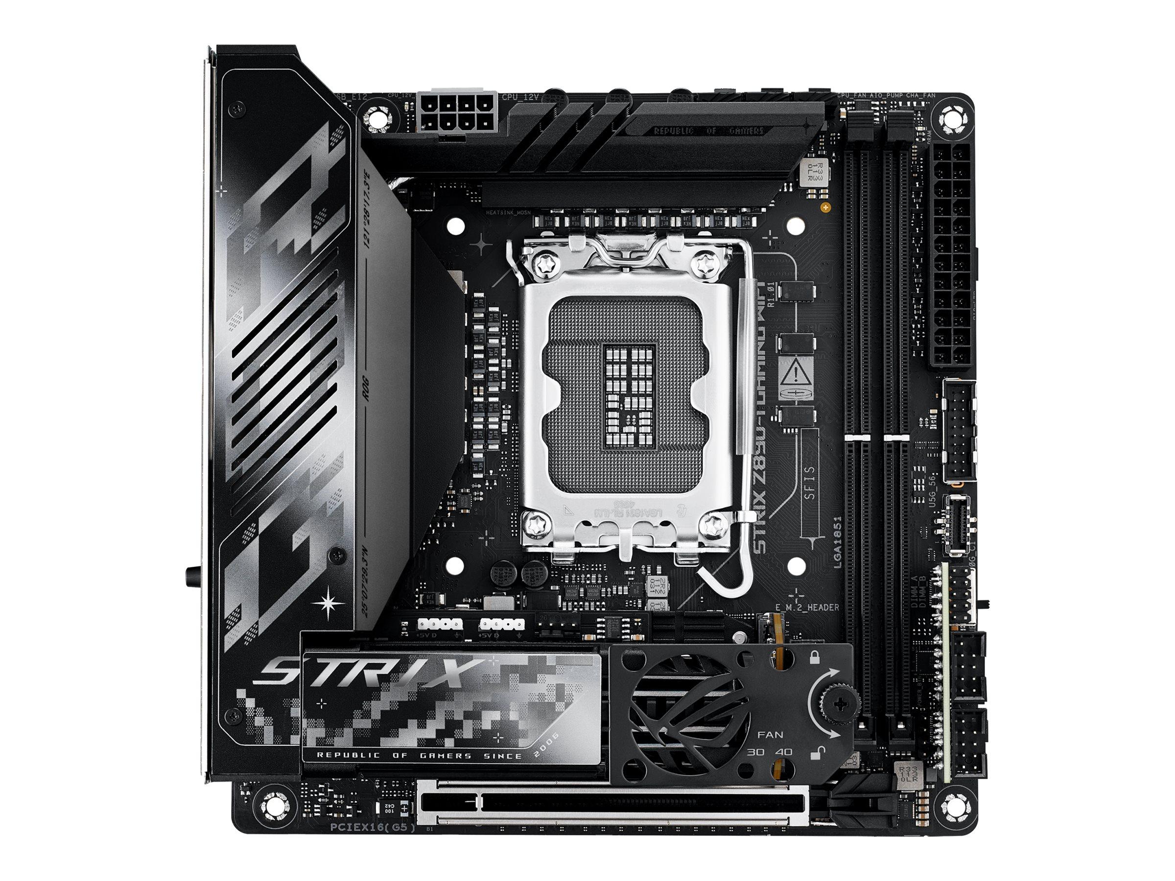 Bundkort Asus Rog Strix Z890- Gaming Wifi Mini-itx Lga1851 Intel Z890