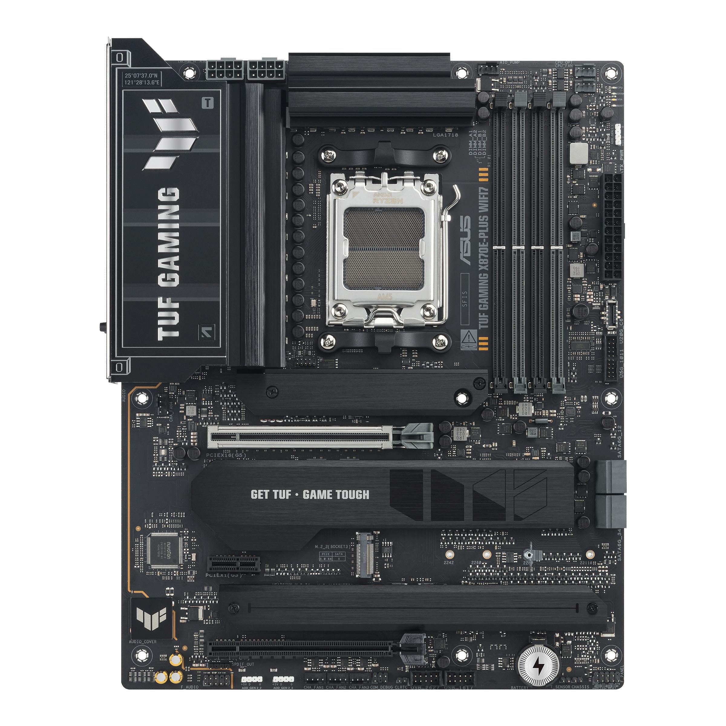 Bundkort Asus Tuf Gaming X870e-plus Wifi Atx Am5