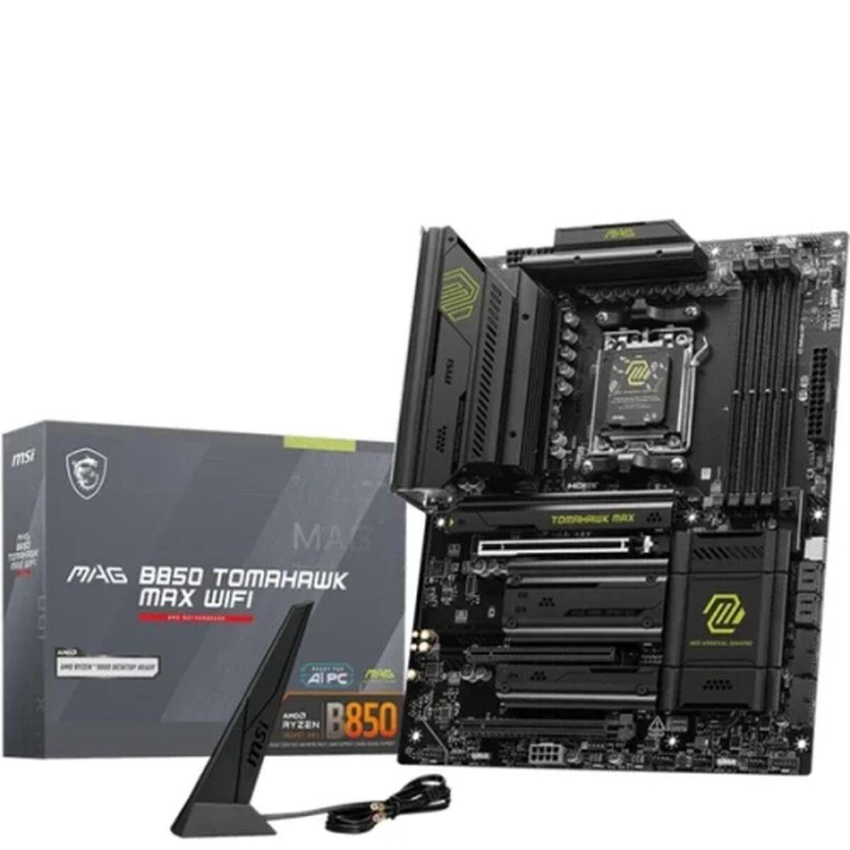 Bundkort Msi Mag B850 Tomahawk Max Wifi Amd Am5 Atx