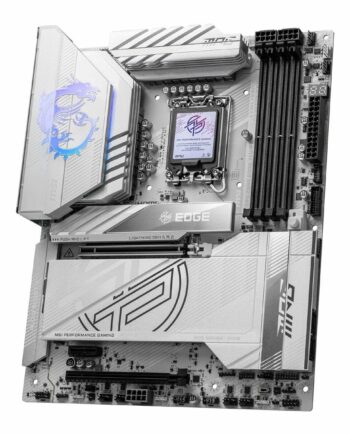 Bundkort Msi Z890 Edge Ti Atx Lga 1851  Intel Z890  Hvid