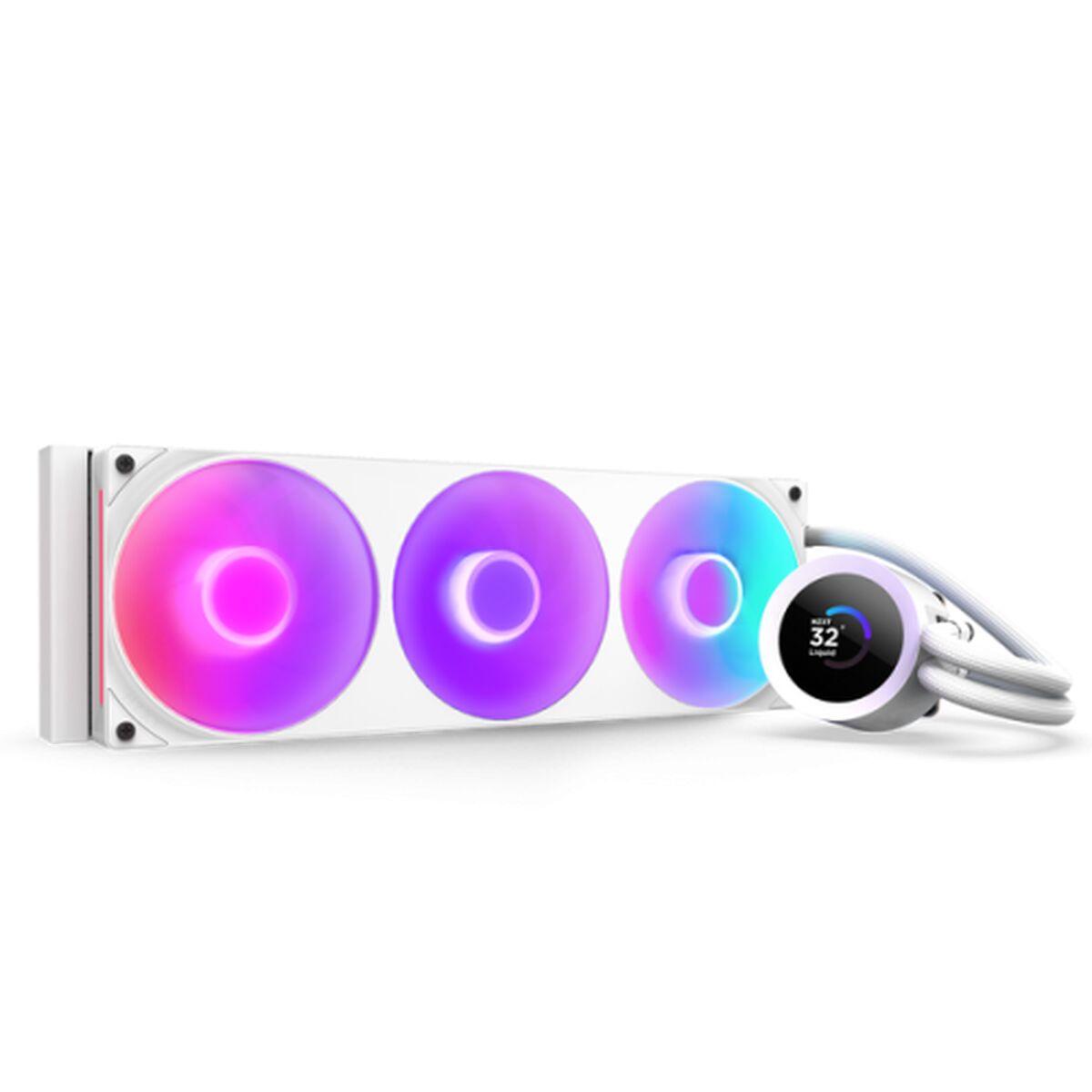 Cpu Vandkøler Nzxt Kraken Plus 360 Rgb Hvid
