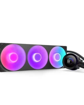 Cpu Vandkøler Nzxt Kraken Plus 360 Rgb  Sort