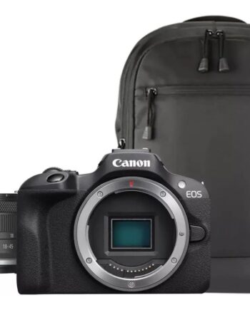 Digitalkamera Canon Eos R50 4k Travel Kit  Sort
