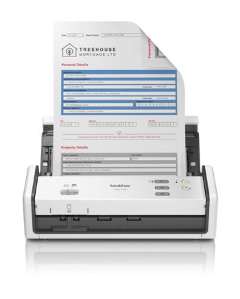 Dokumentscanner Brother Bærbar Duplex Farve A4  600 Dpi