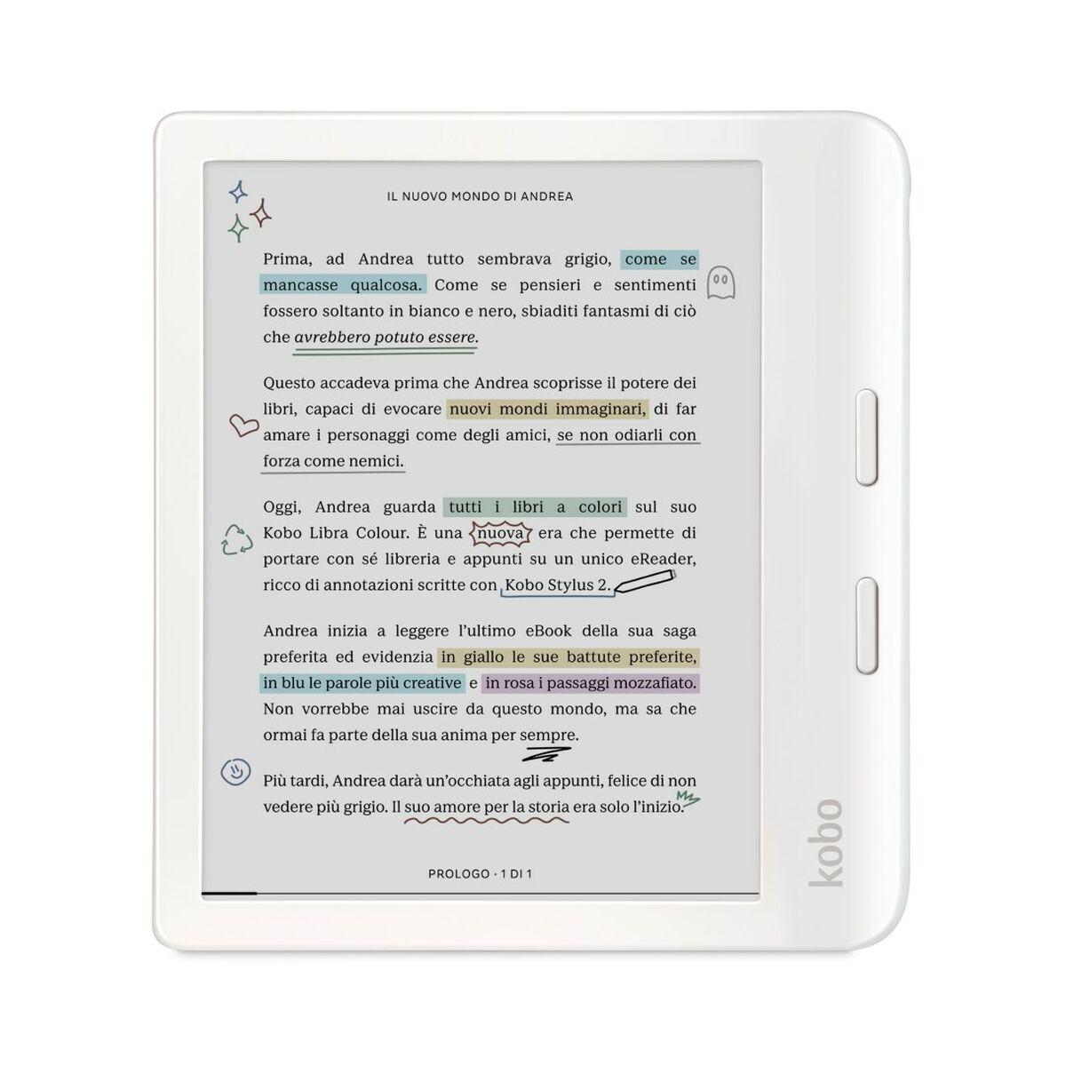 -bogslæser Rakuten Kobo Hvid Quot 32 Gb Wifi