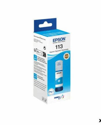 Epson 113 Cyan Genopfyldningsblæk Til Ecotank-printere