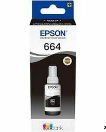 Epson 664 Genopfyldningsblæk Sort  70 Ml