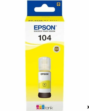 Epson 104 Gul Blæk Genopfyldning Til Ecotank