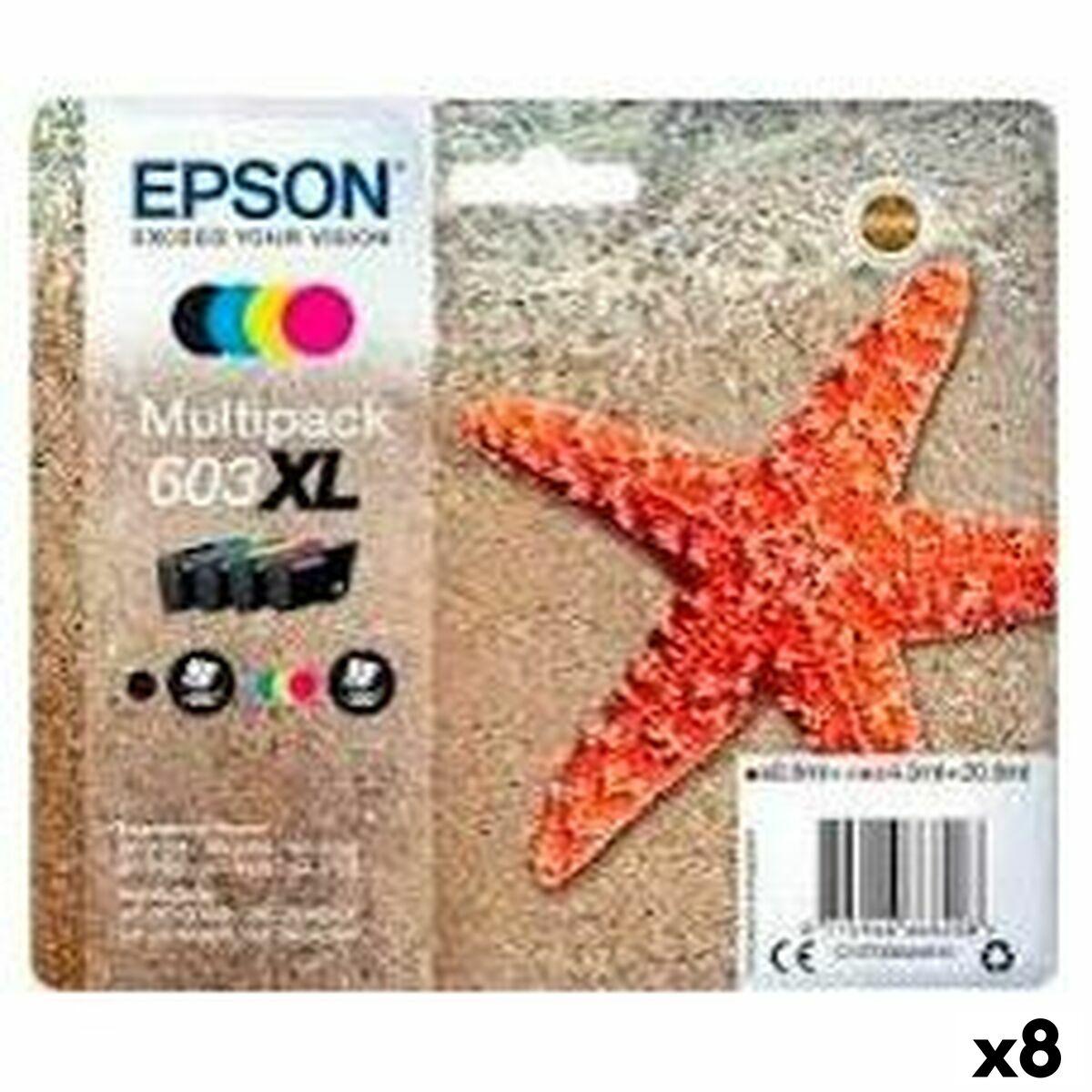 Epson 603 Original Blækpatron Multipack Sort Cyan Magenta Gul Stk