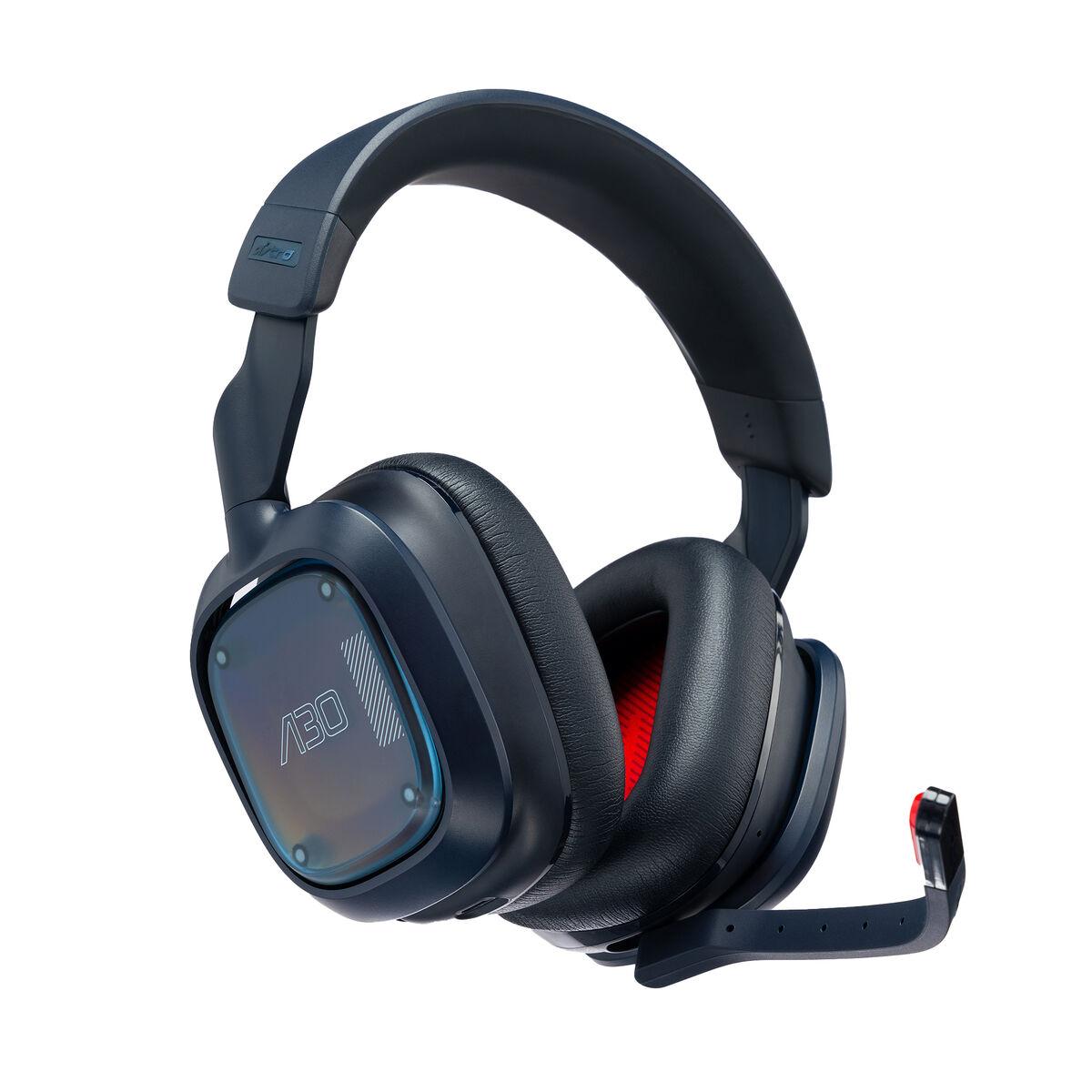 Gaming Headset Logitech A30 Trådløst Blå Sort