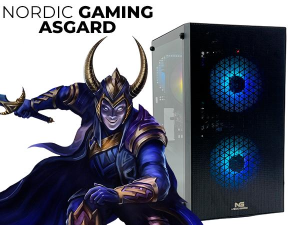 Gaming Pc Nordic Gaming Asgard Loke V7 I5 16 Gb Rtx 5060 Ti Tb Ssd