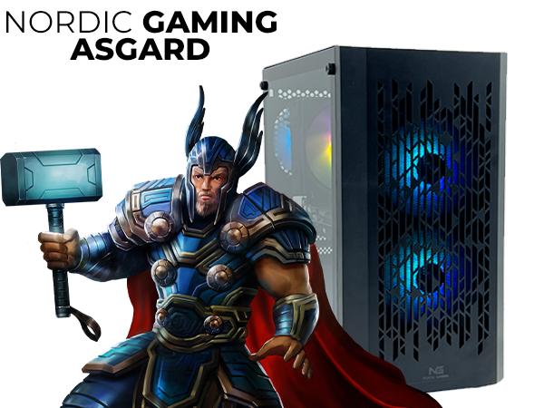 Gaming Pc Nordic Gaming Asgard Thor Ryzen 16 Gb Rx 9060 Xt Gb Tb Ssd