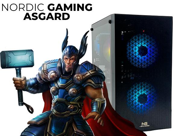 Gaming Pc Nordic Gaming Asgard Thor V3 Ryzen 32 Gb Ram Rx 9060 Xt 16 Gb Tb Ssd