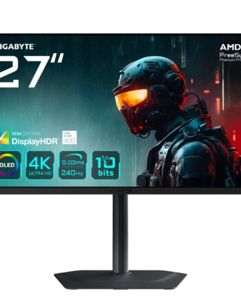 Gaming Skærm Gigabyte Mo27u2 27 Quot  Oled 4k 240 Hz