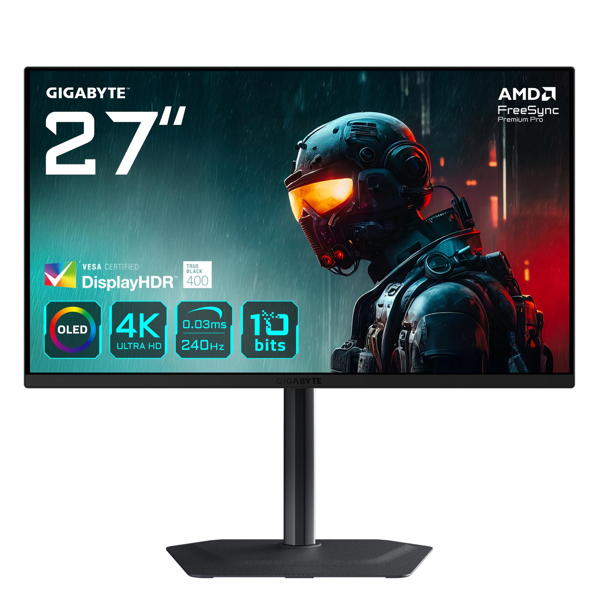 Gaming Skærm Gigabyte Mo27u2 27 Quot Oled 4k 240 Hz