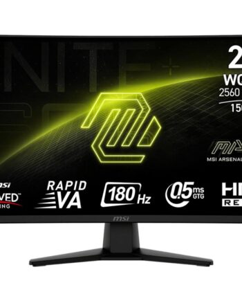 Gaming Skærm Msi Mag 274cqfde 27 Quot  Wqhd 180 Hz Kurvet