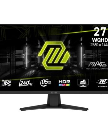 Gaming Skærm Msi Mag 274qfde X24  27 Quot  Qhd 240 Hz Rapid Ips