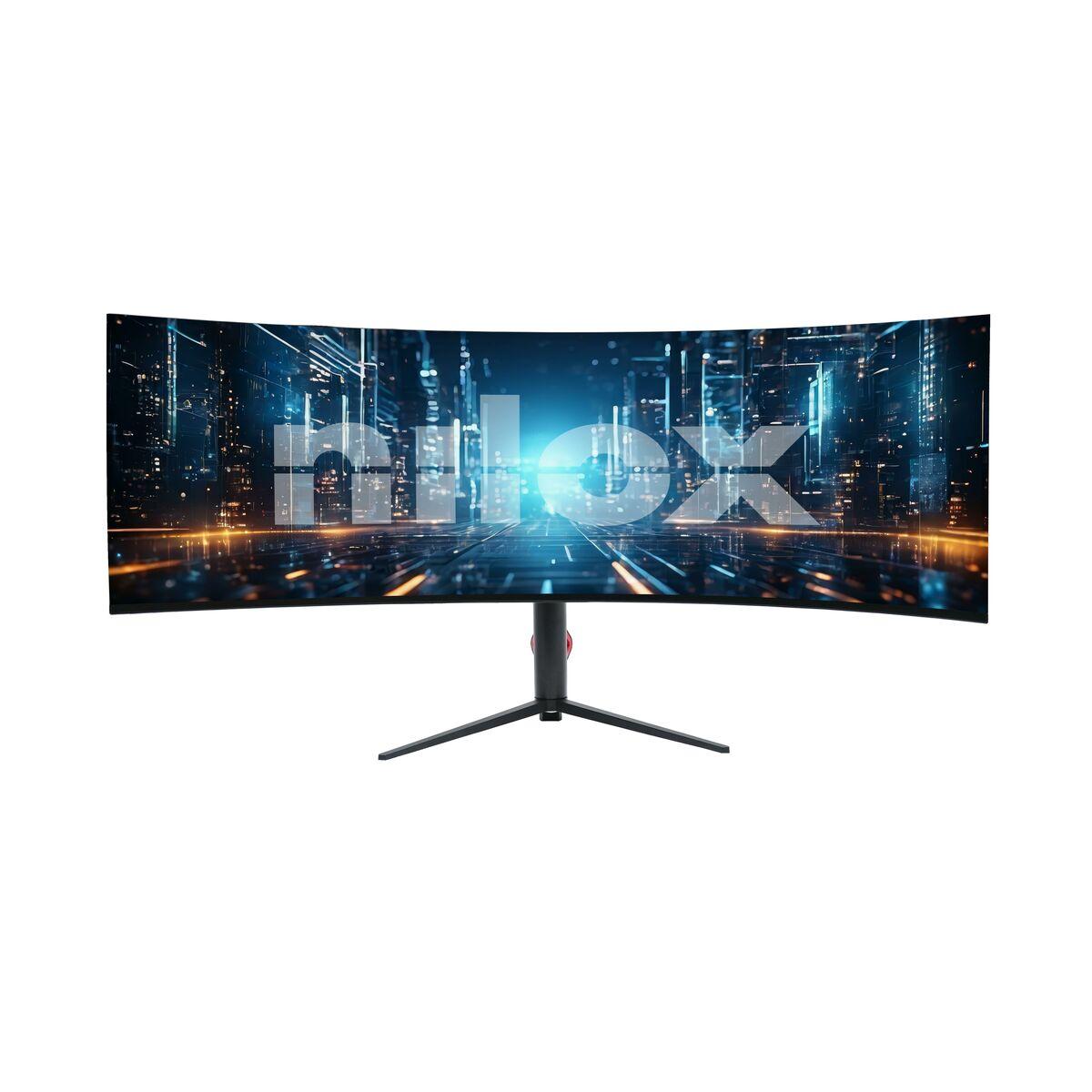Gaming Skærm Nilox Nxm49crvdc 49 Quot Quad Hd 144 Hz Kurvet