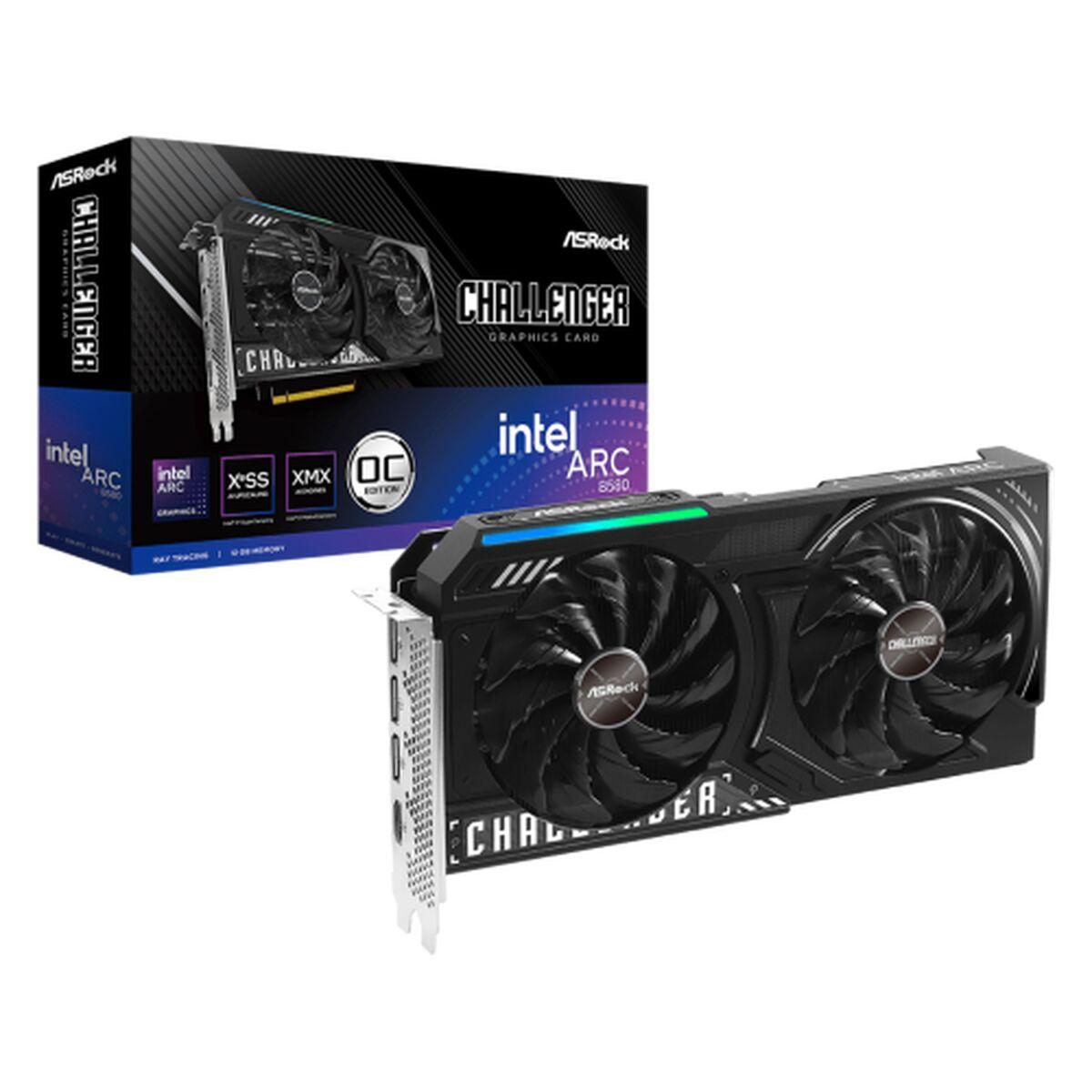 Grafikkort Asrock Intel Arc A580 12 Gb Gddr6 Challenger Oc