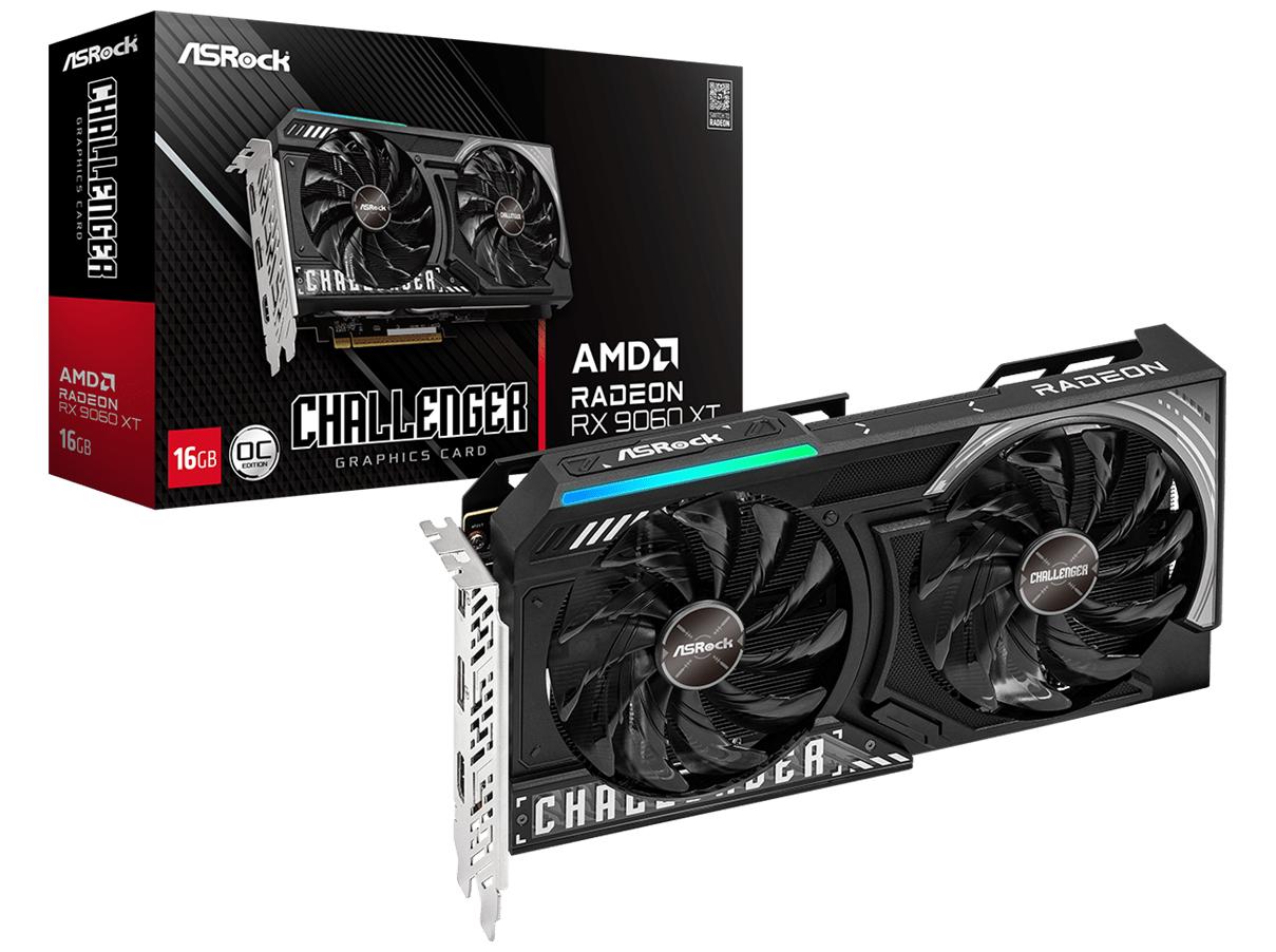 Grafikkort Asrock Radeon Rx 9060 Xt Challenger 16gb Oc