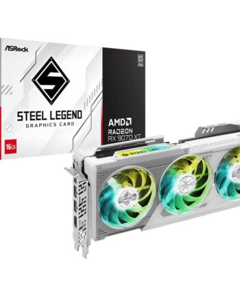 Grafikkort Asrock Radeon Rx 9070 Xt Steel Legend 16 Gb  Hvid
