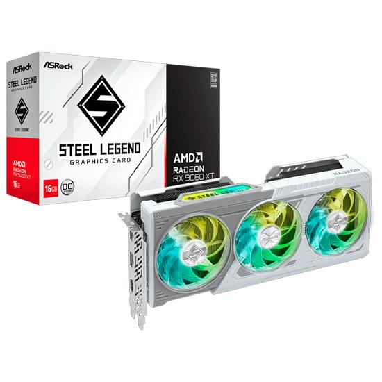 Grafikkort Asrock Radeon Rx 9060 Xt Steel Legend 16gb Oc