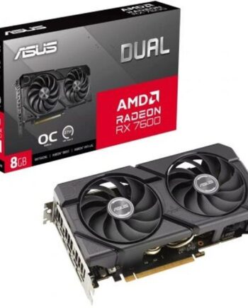 Grafikkort Asus Amd Radeon Rx 7600 Dual Oc   Gb Gddr6