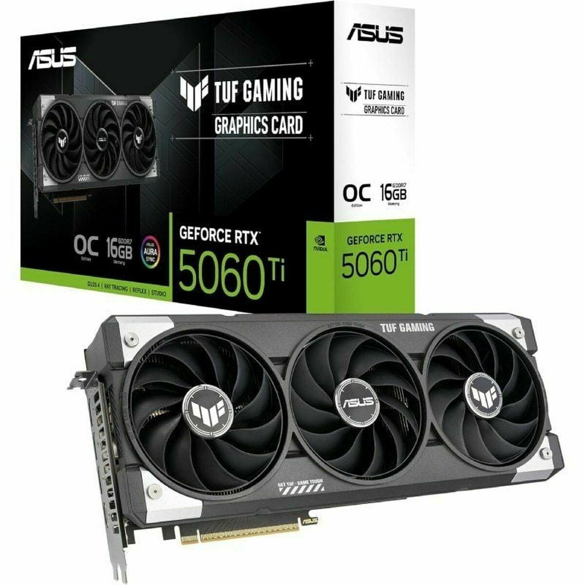 Grafikkort Asus Geforce Rtx 5060 Ti 16 Gb Tuf Gaming Oc