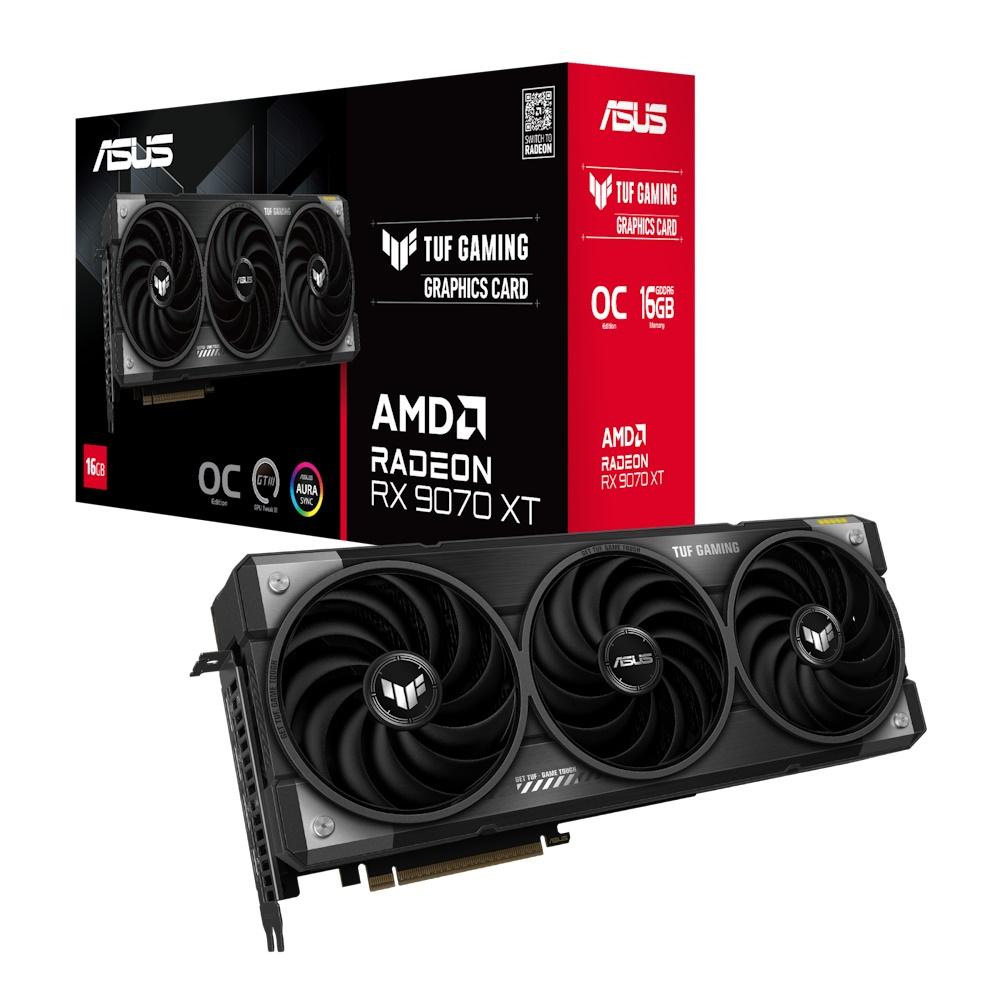 Grafikkort Asus Tuf Gaming Radeon Rx 9070 Xt Oc 16 Gb