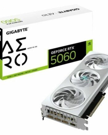 Grafikkort Gigabyte Geforce Rtx 5060 Aero   Gb Gddr7  Hvid