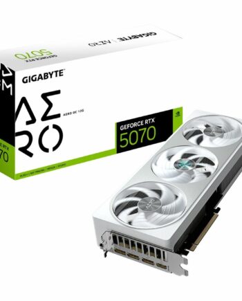 Grafikkort Gigabyte Geforce Rtx 5070 Aero Oc 12 Gb  Hvid