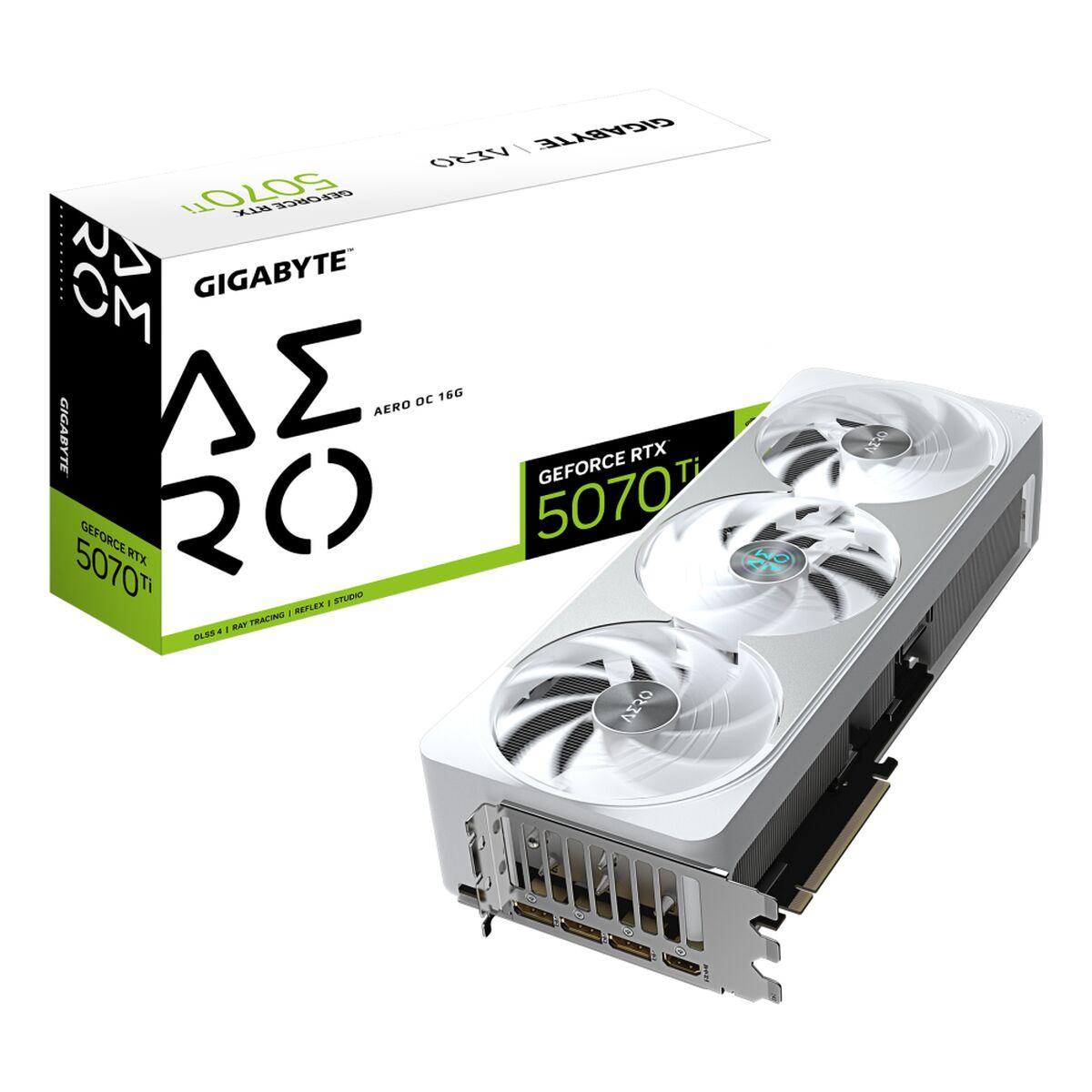 Grafikkort Gigabyte Geforce Rtx 5070 Ti 16 Gb Gddr7 Hvid