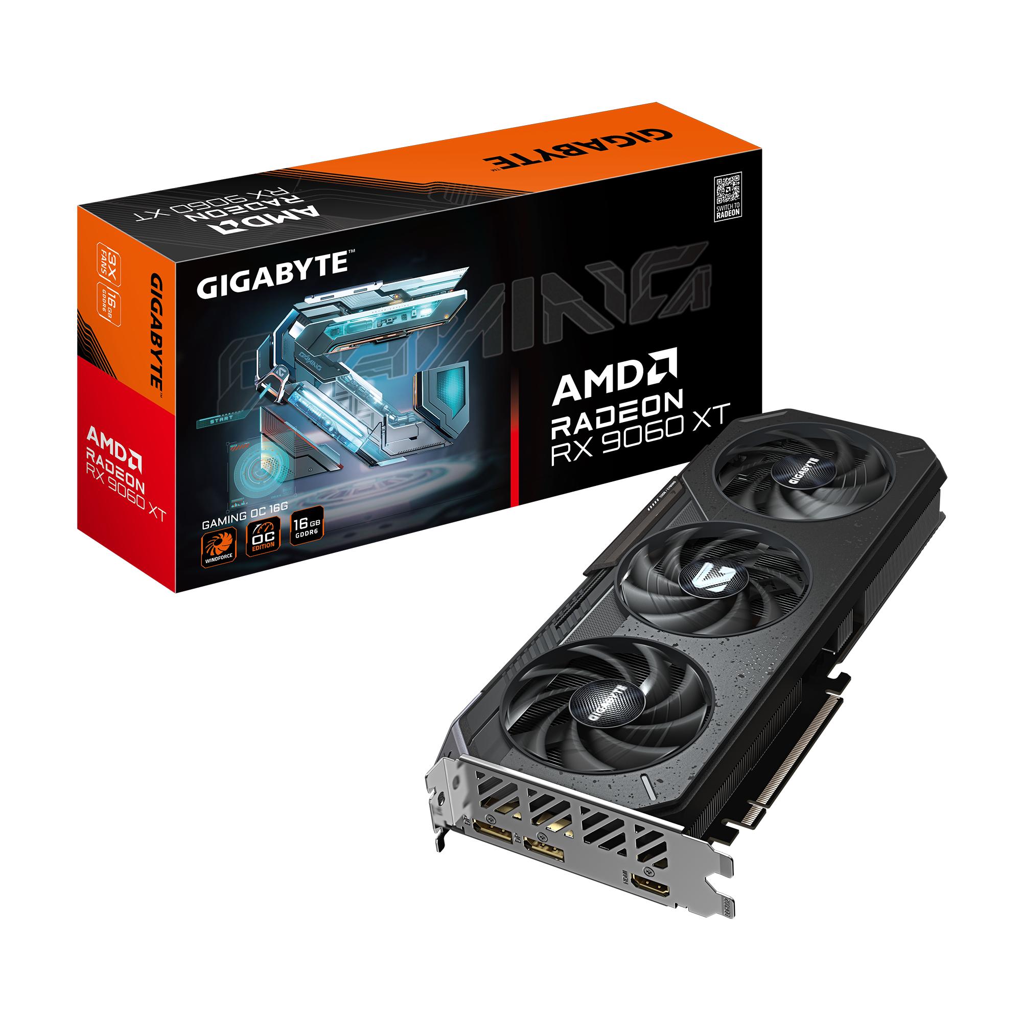 Grafikkort Gigabyte Radeon Rx 9060 Xt Gaming Oc 16 Gb Gddr6