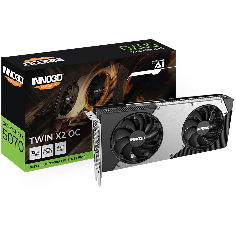 Grafikkort Inno3d Geforce Rtx 5070 Twin X2 Oc 12gb