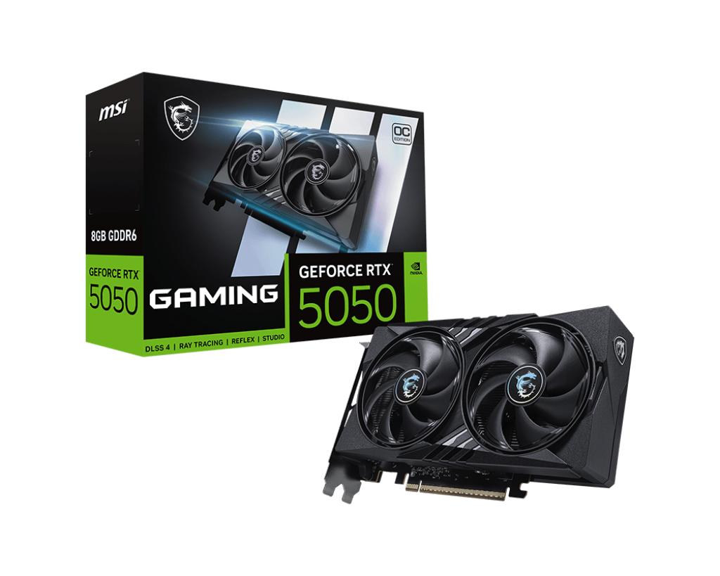 Grafikkort Msi Geforce Rtx 5050 8g Gaming Oc 8gb Gddr6