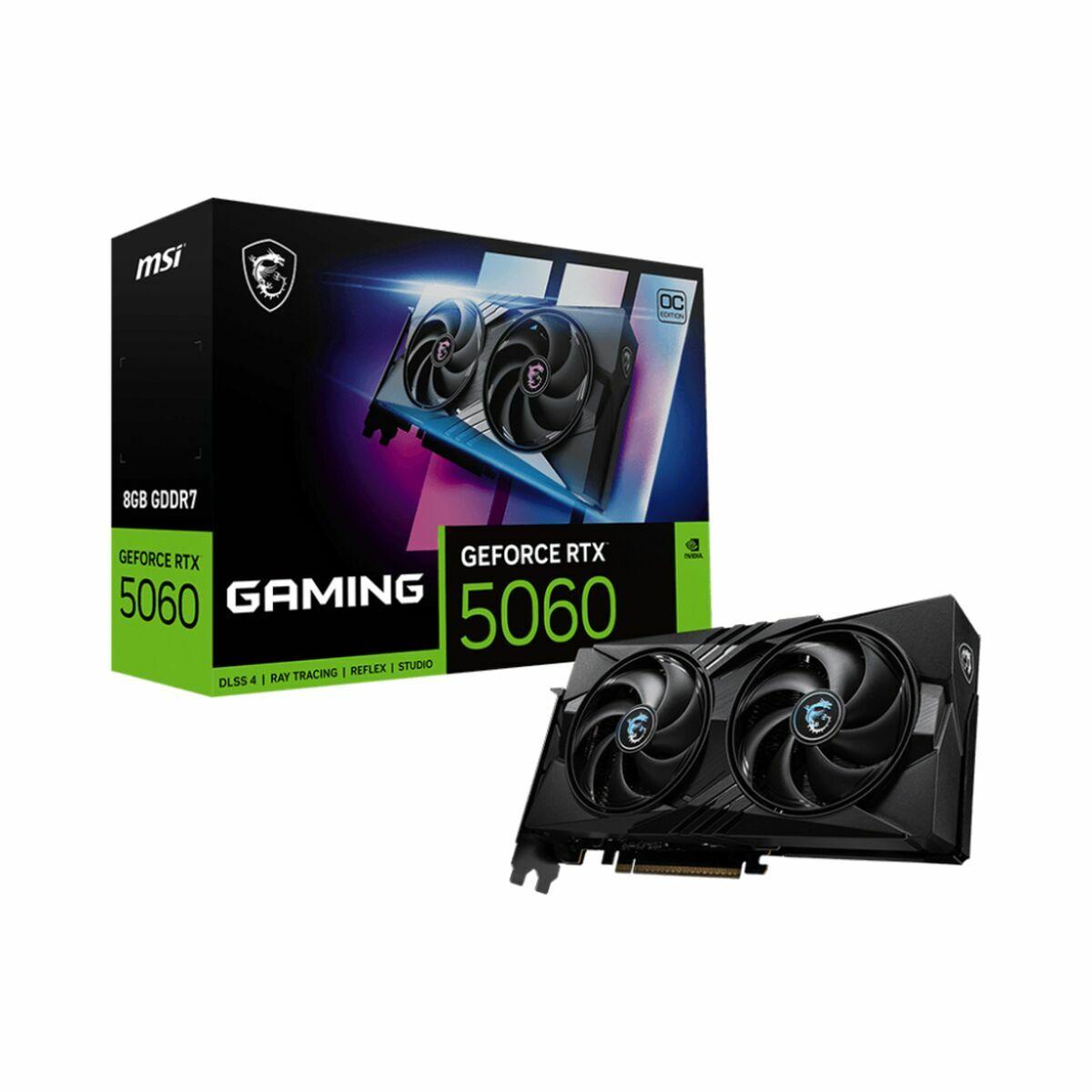 Grafikkort Msi Geforce Rtx 5060 Gb Dual Fan Hdmi Displayport