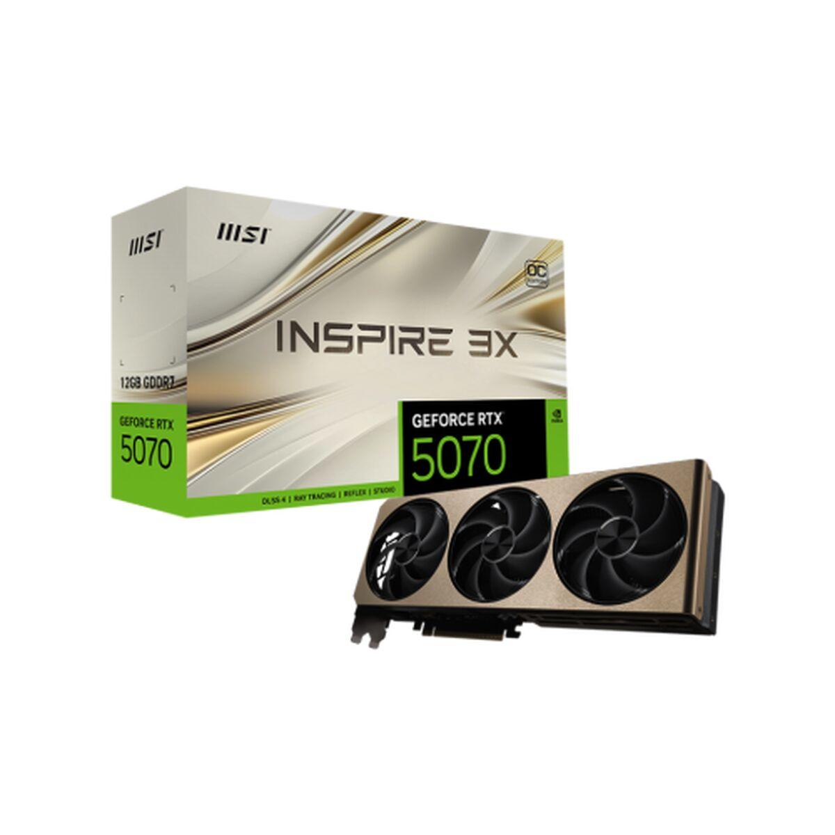 Grafikkort Msi Geforce Rtx 5070 12 Gb Gddr7 912-v532-006