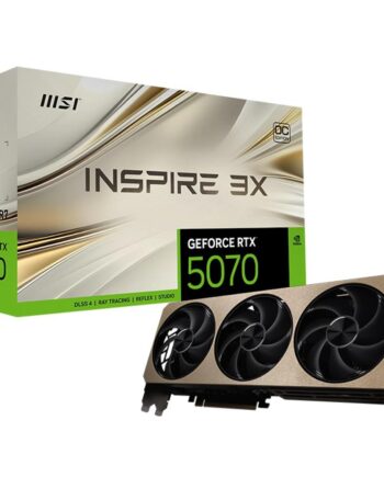 Grafikkort Msi Geforce Rtx 5070 Inspire 3x Oc 12gb Gddr7